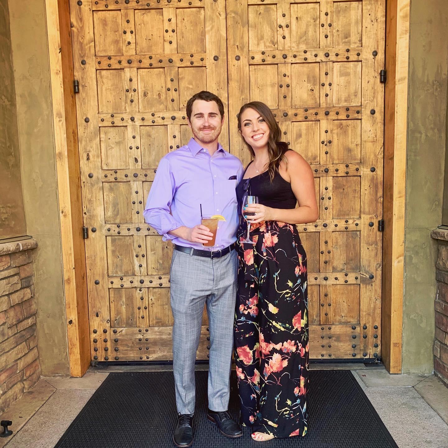 At a friends wedding