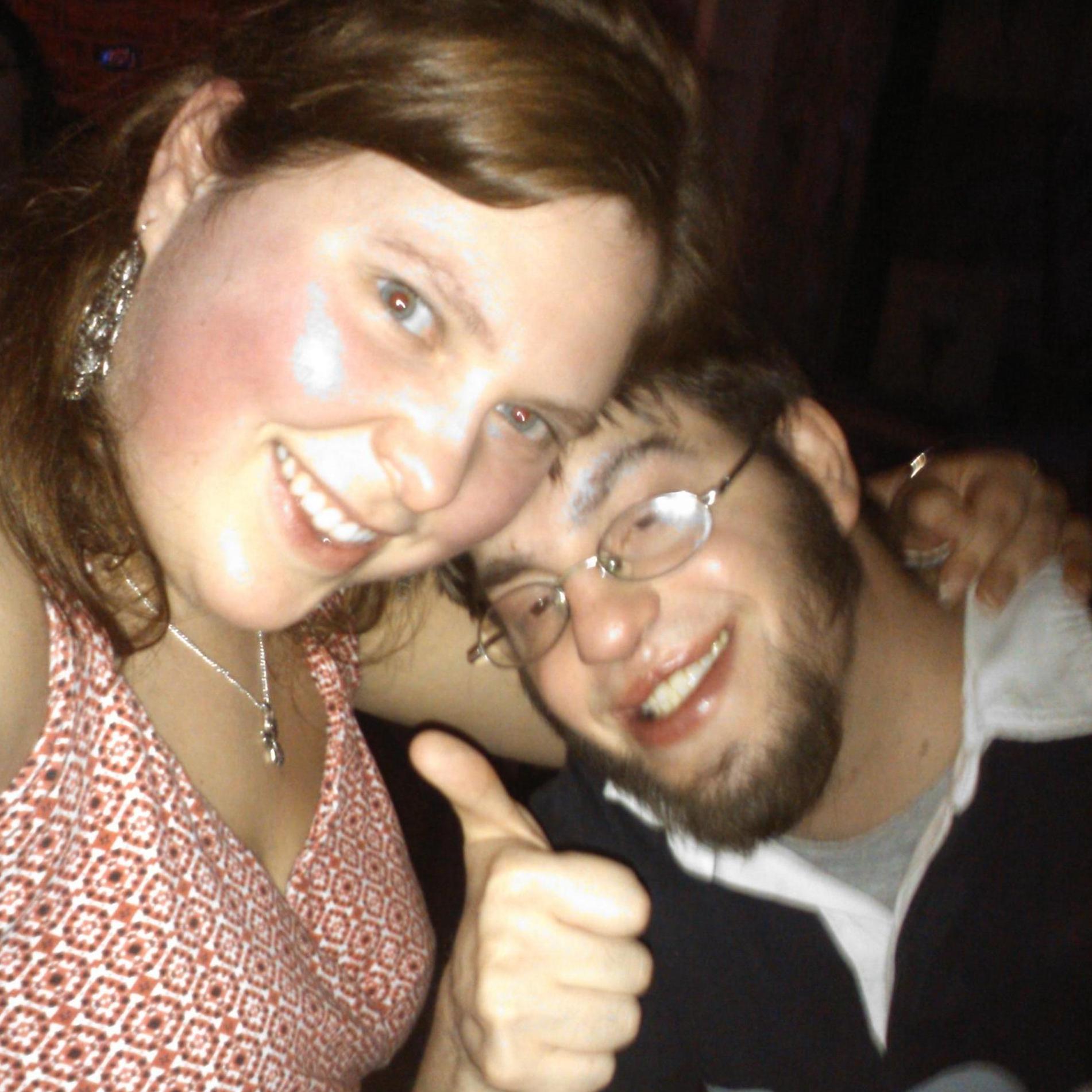 Enjoying a night out on the town