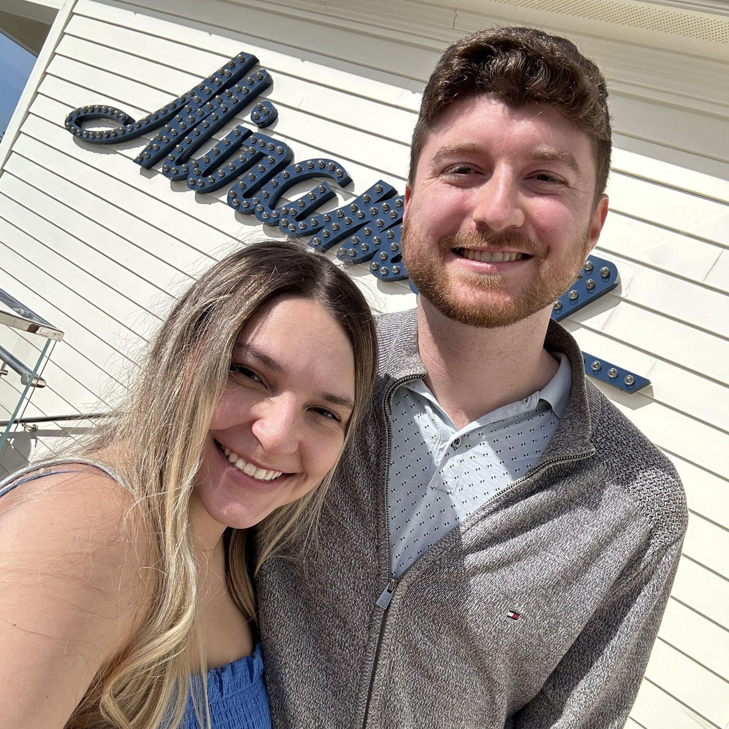 2025 - Another photo Savanna took, not knowing they were about to get engaged on the beach behind them