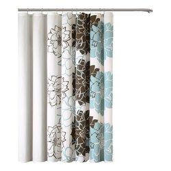 Broadwell Cotton Shower Curtain