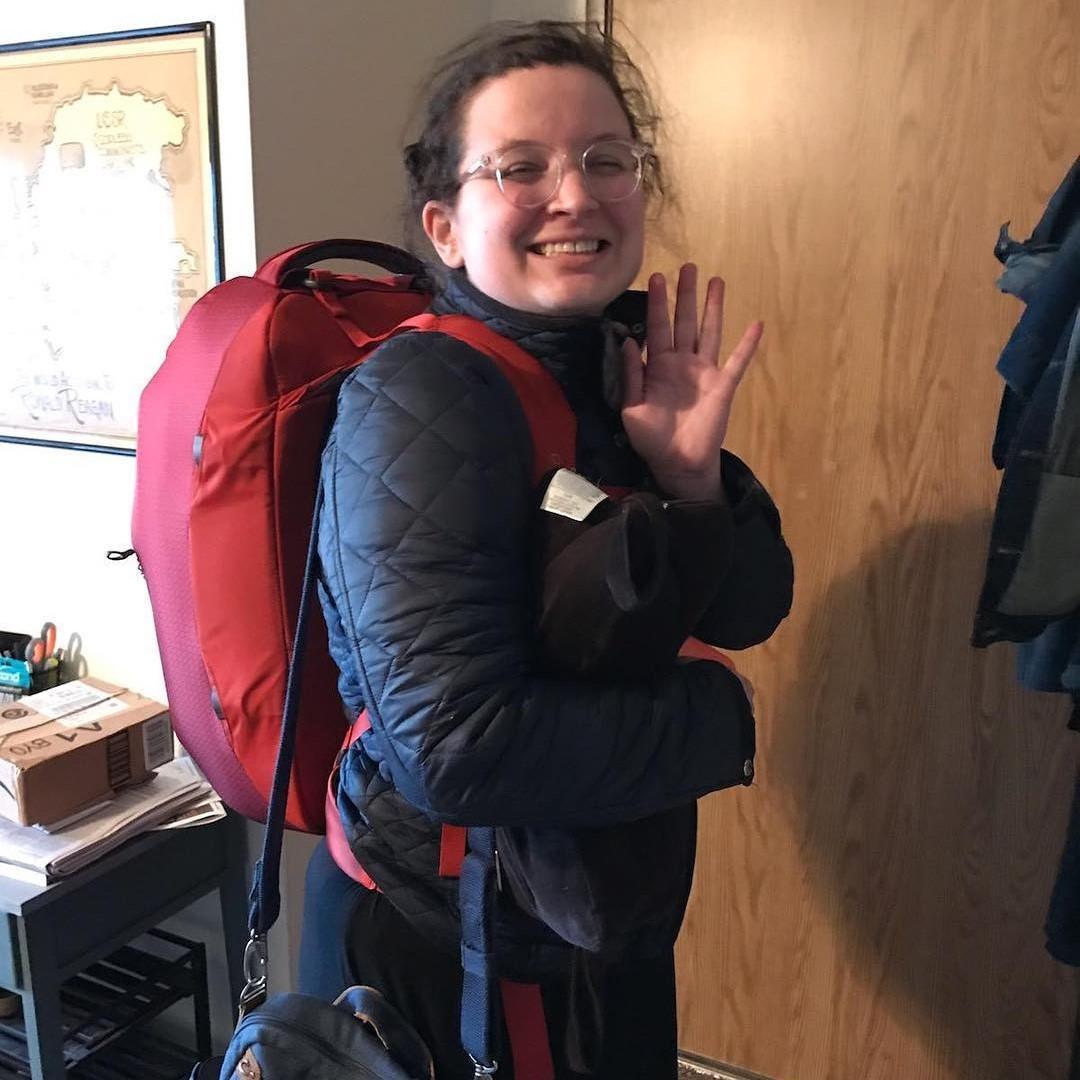 Cleo is off to the UK!