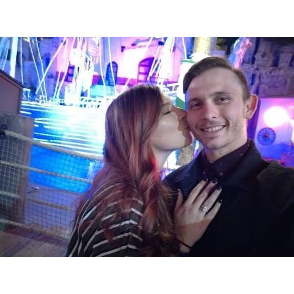 The night he proposed!