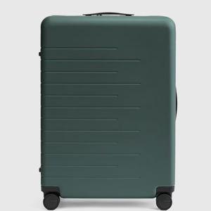 Large Check-In Suitcase - Dark Green
