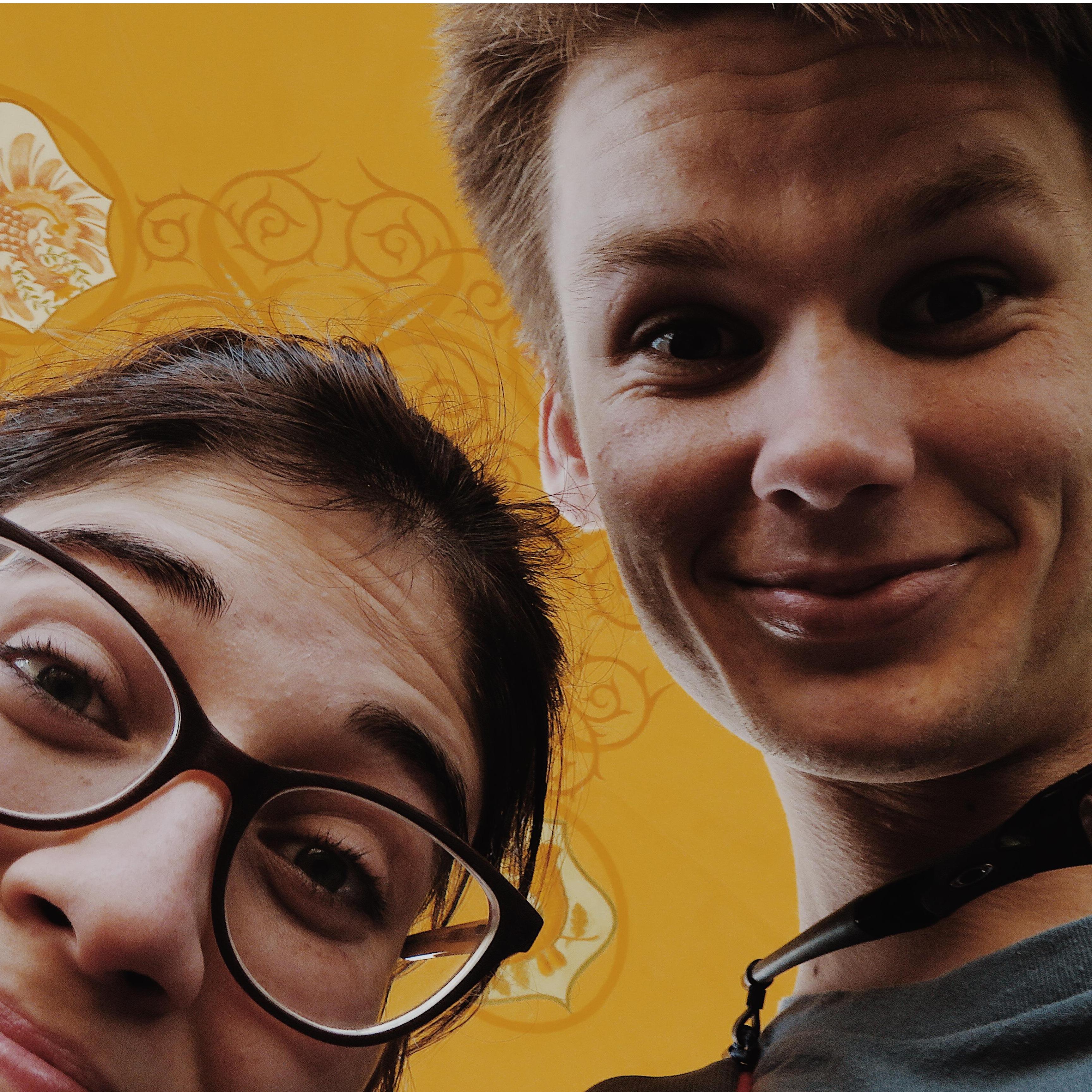 May 21, 2018: As silly as it is, this is one of our favorite photos together from the hike.