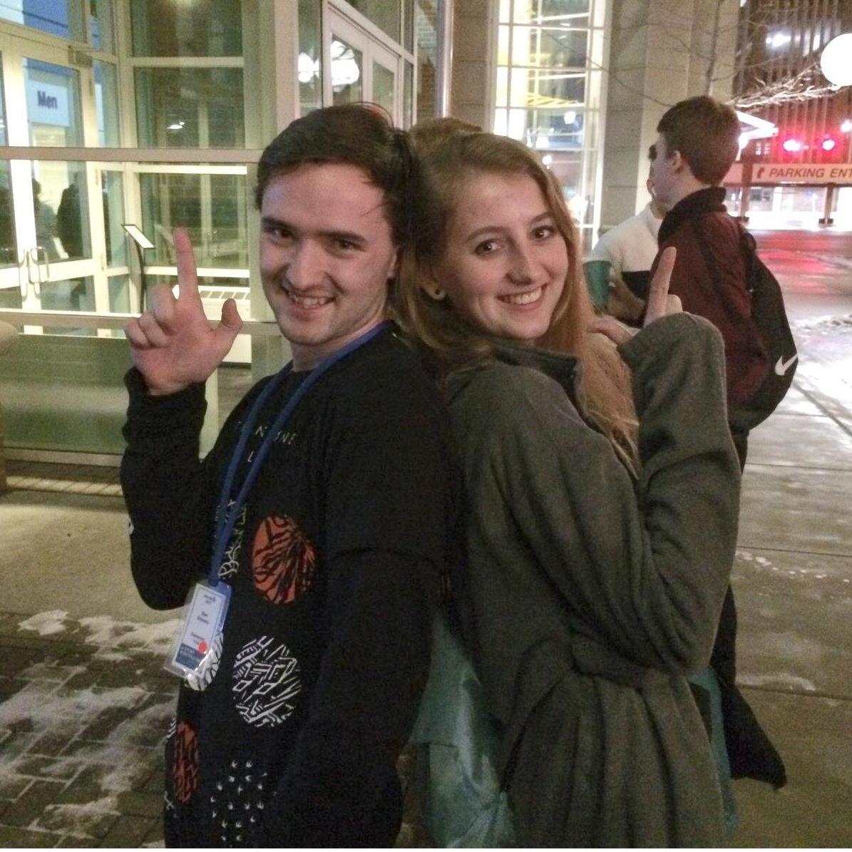 Districts Youth Conference 2019 - this is one of the earliest pictures of us as a couple. (1-05-19)