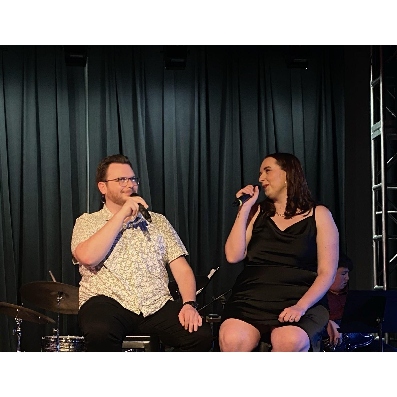 03.03.2024 Ryan & Sam singing "Lucky" by Jason Mraz & Colby Caillat at Sam's Graduate Showcase