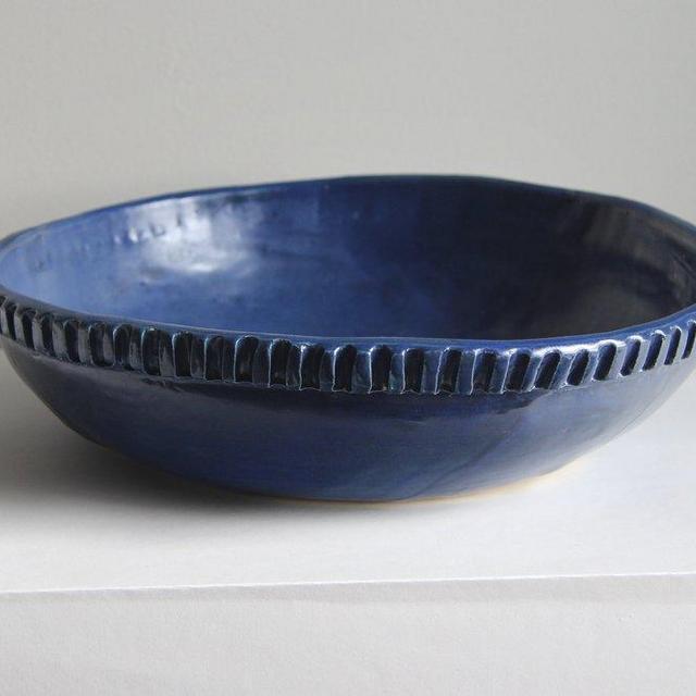 Carved Rim Bowl