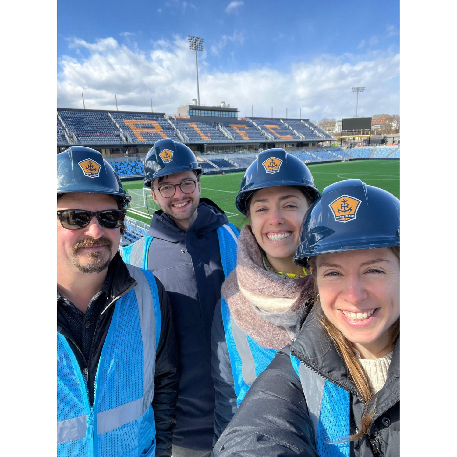 where Tim took on a huge role opening a new stadium.