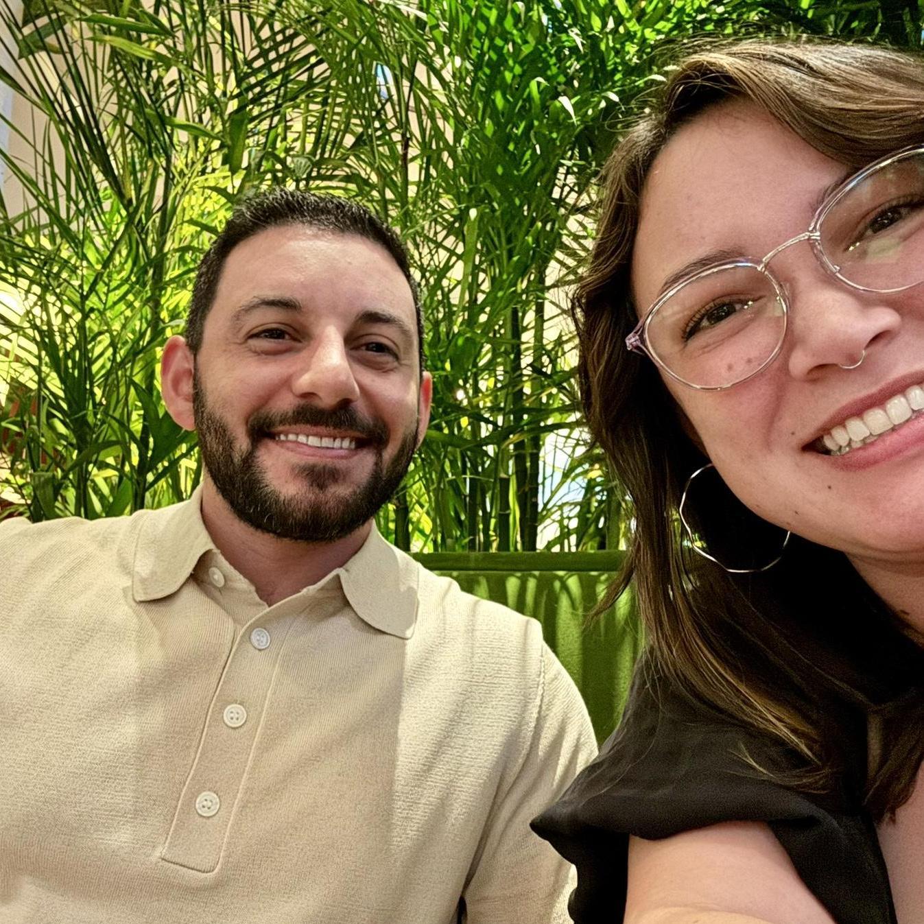 First date vibes.