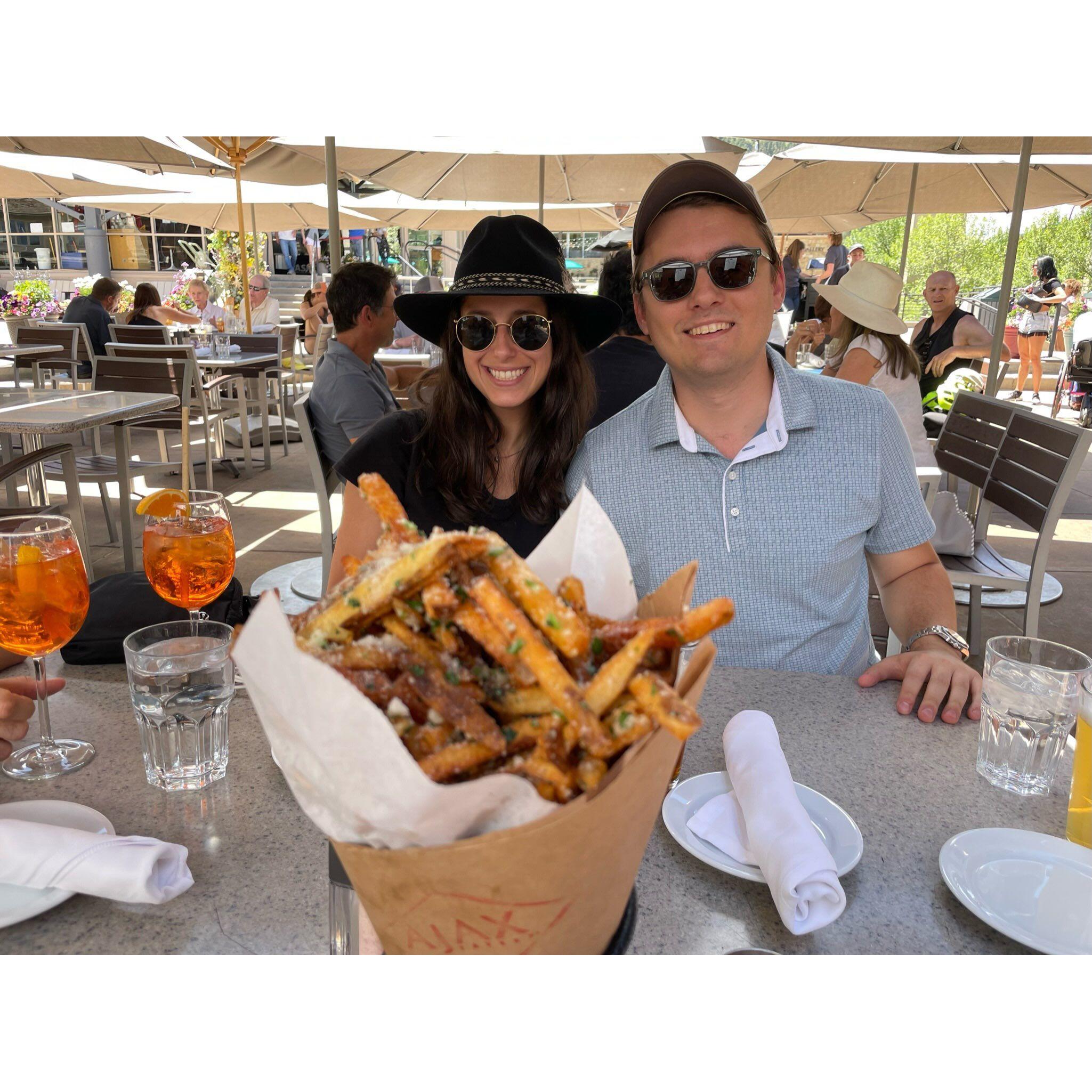 Favorite food - Ajax Tavern truffle fries!!