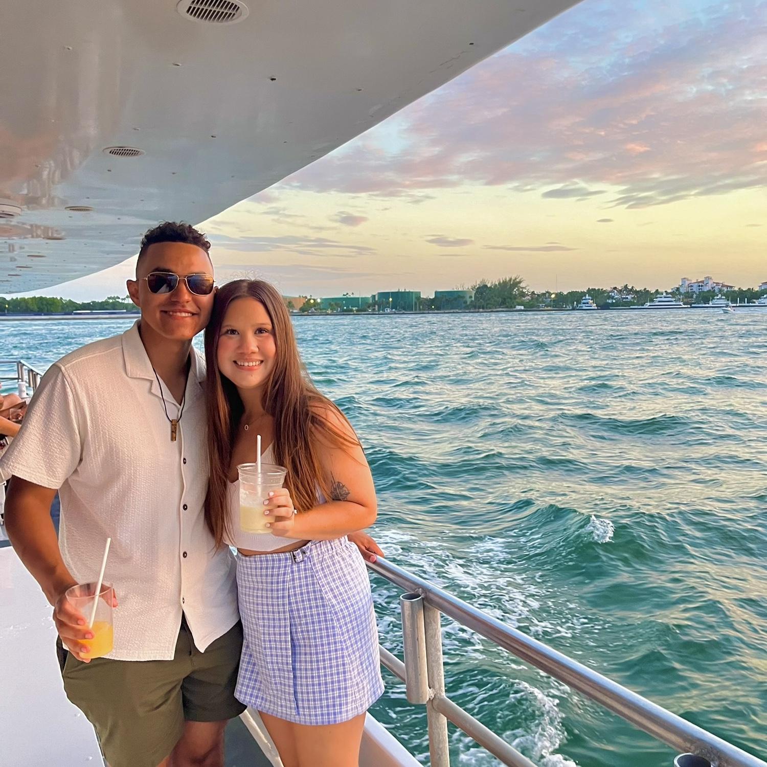 Our forever officially kicked off… Miami style!