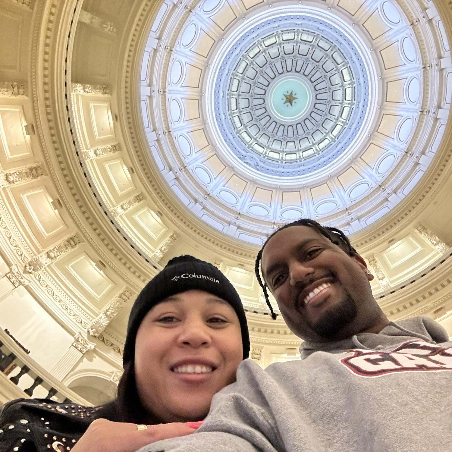 We explored inside the Capitol!