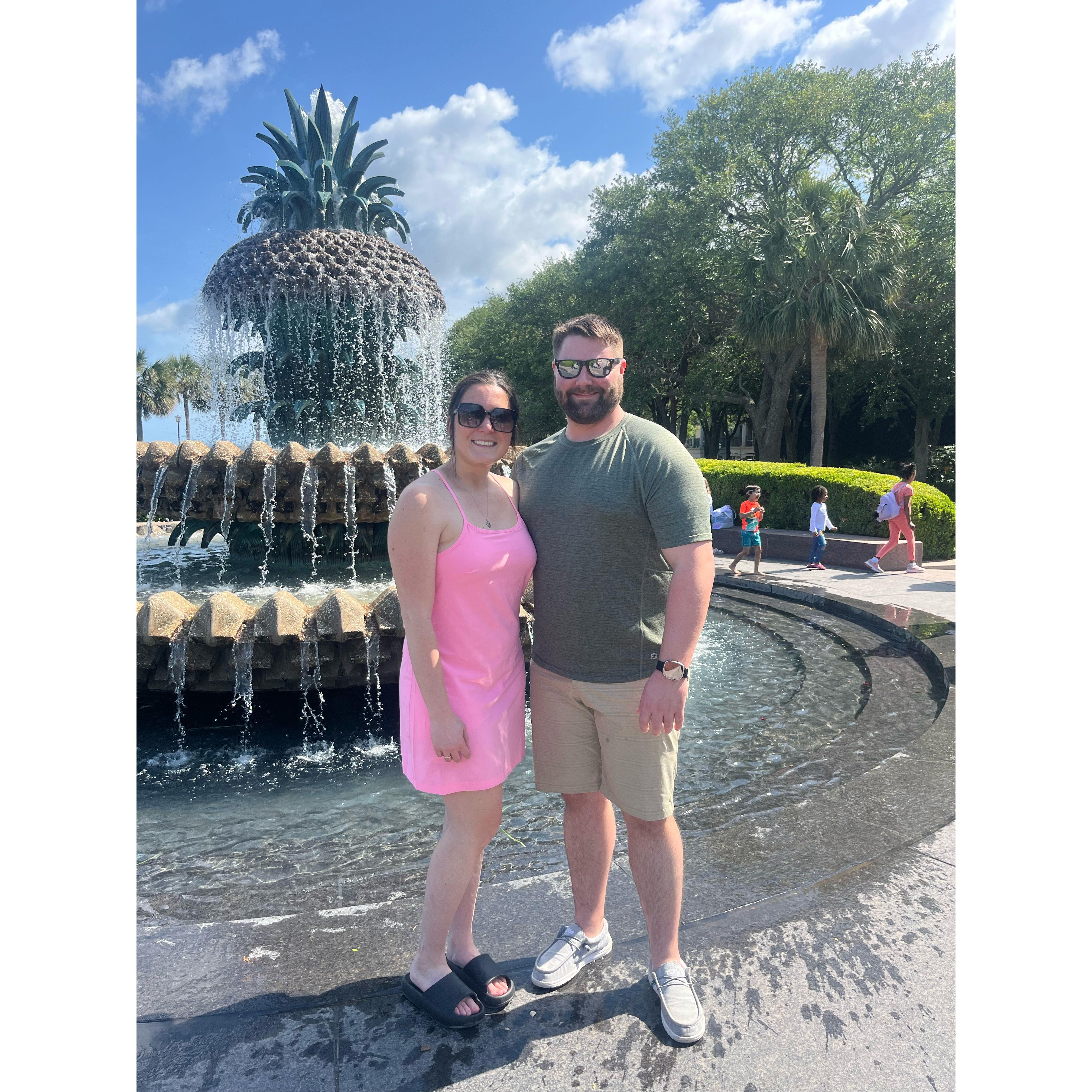 Tagging along on Jake's work trip to Charleston, SC