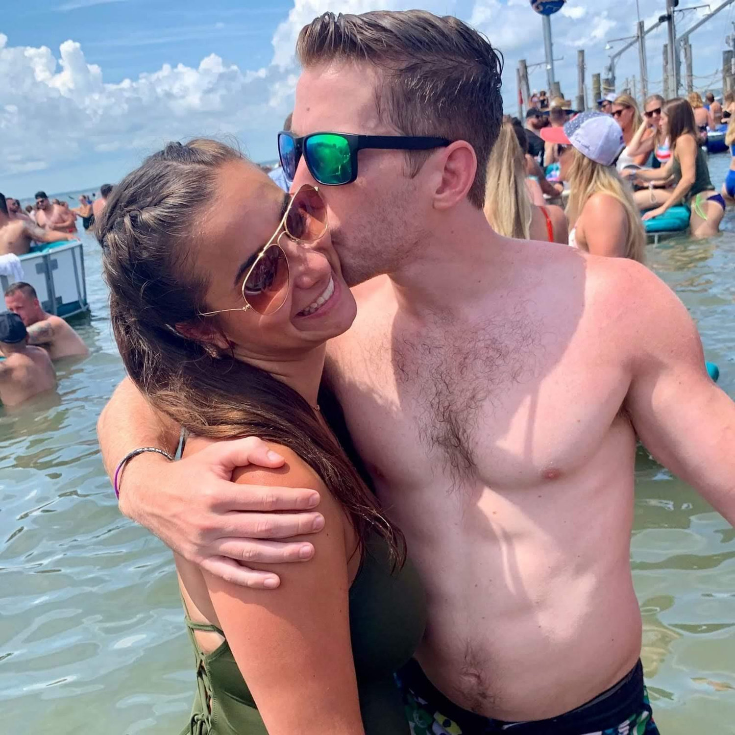 At the infamous Seacrets in OCMD.