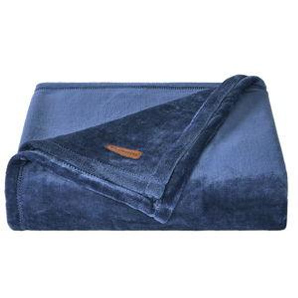 Columbia Super Soft Plush Fleece Throw Blanket