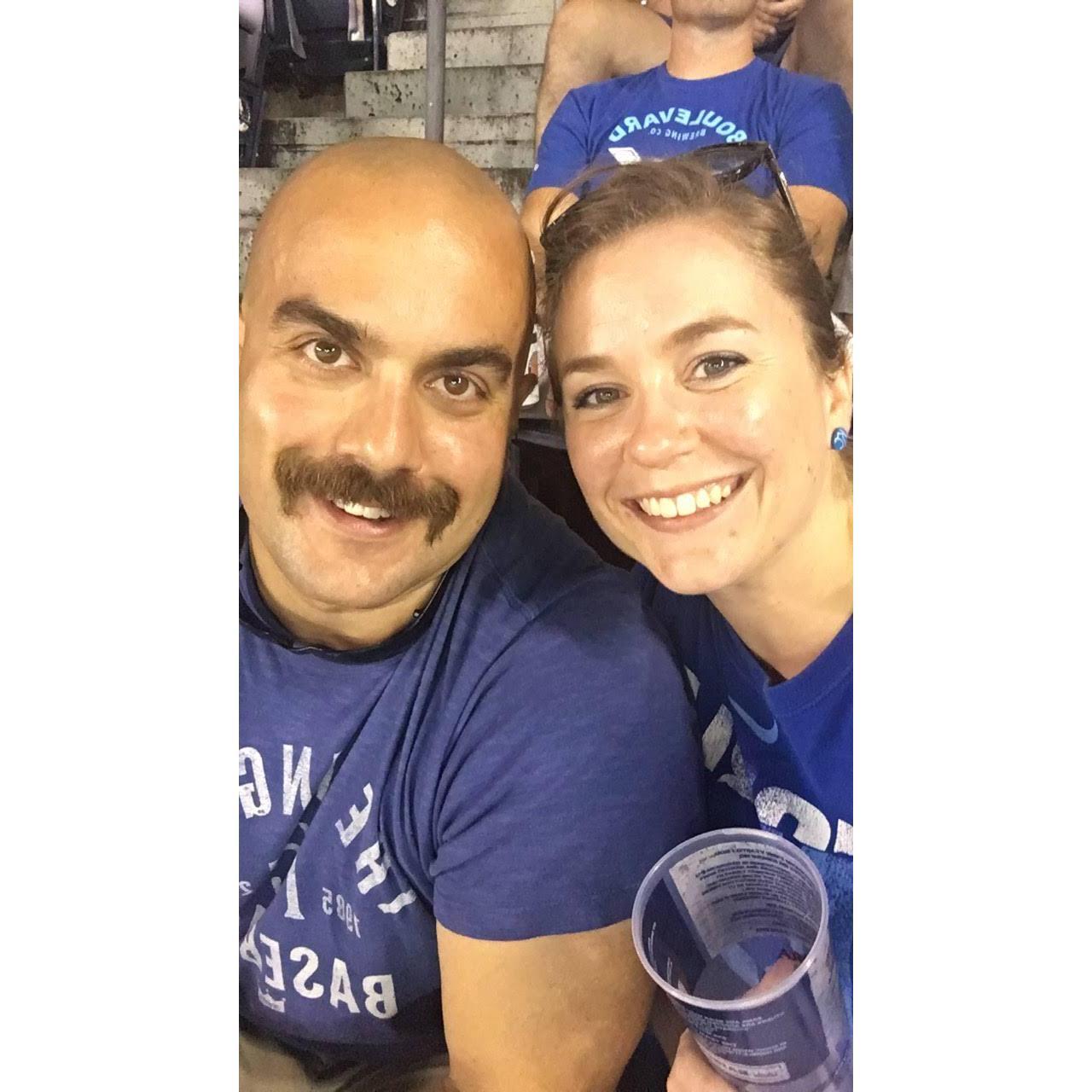 Cheering on the Royals!