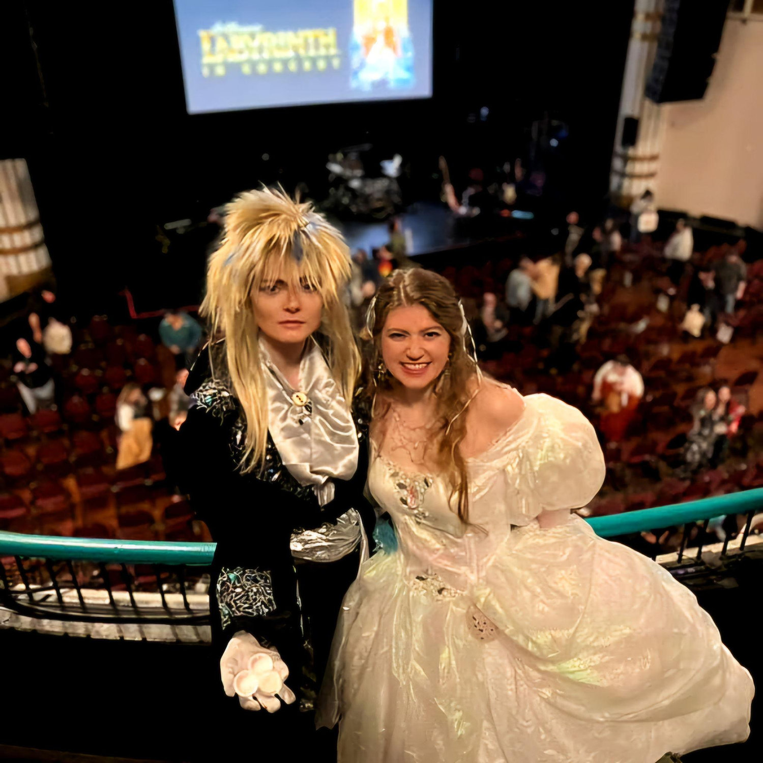We won the Labyrinth costume contest!