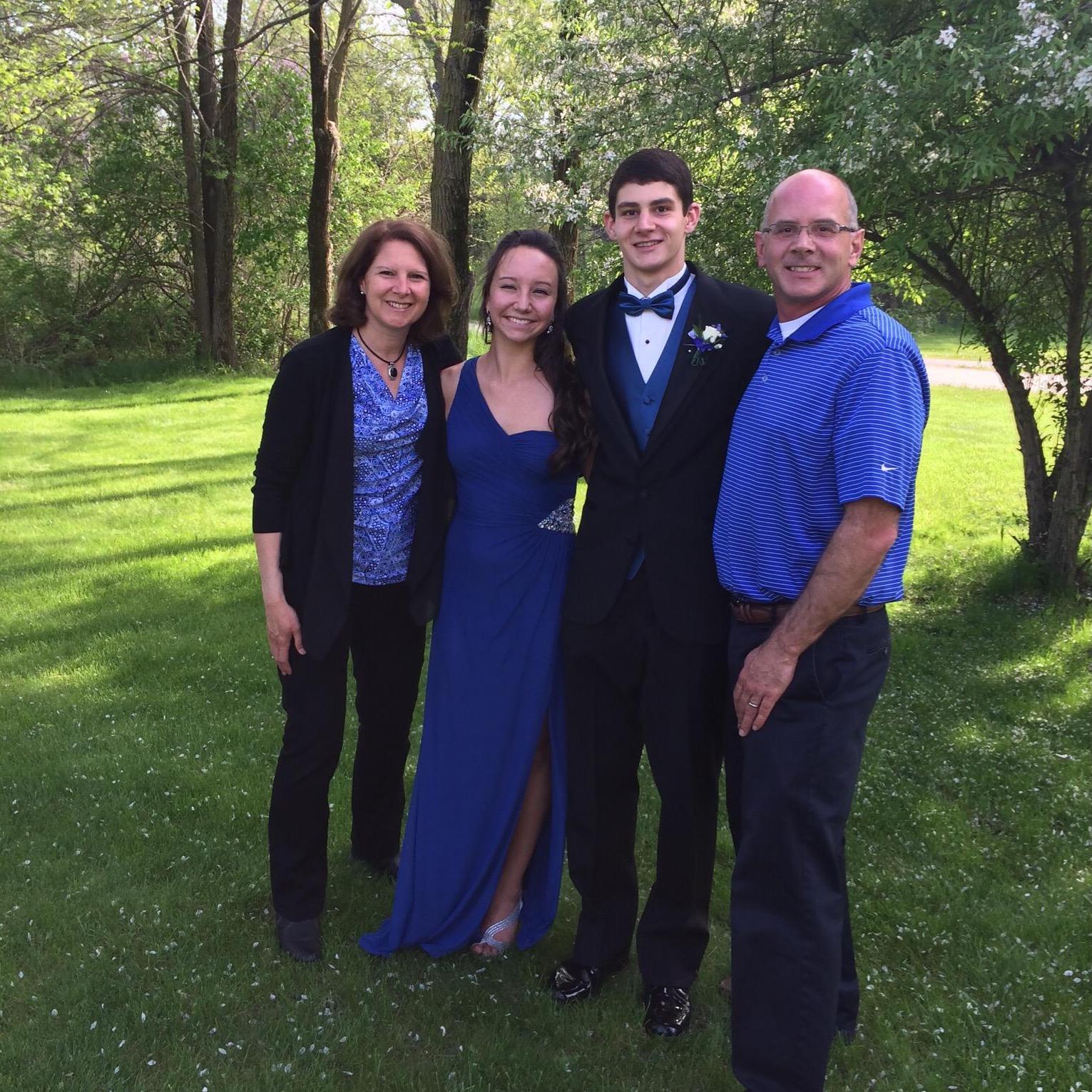 Zach's senior prom