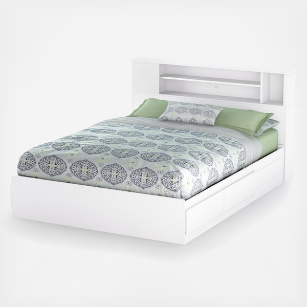 South Shore Vito Bookcase Headboard