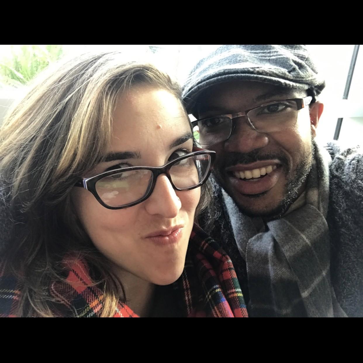 Our first date.