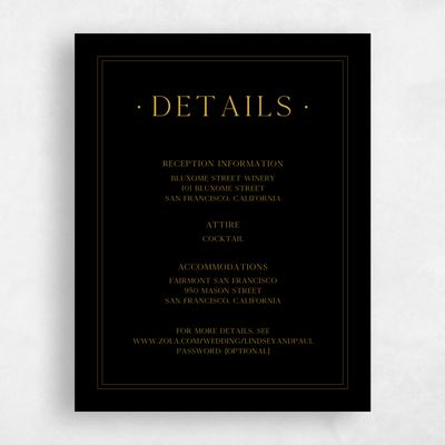 Black Wedding Enclosure - Cadiz