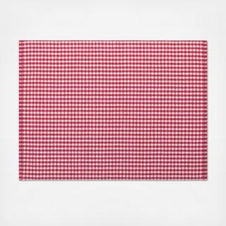 Gingham Woven Placemat, Set of 4