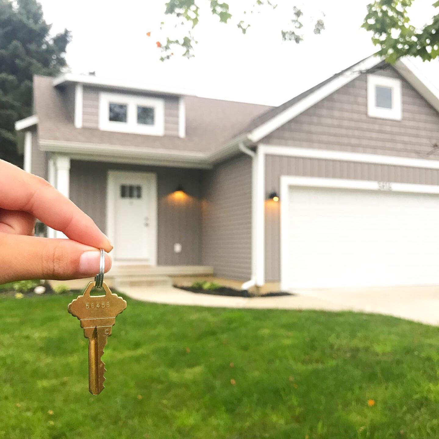 Our first home together in Wyoming, Michigan.