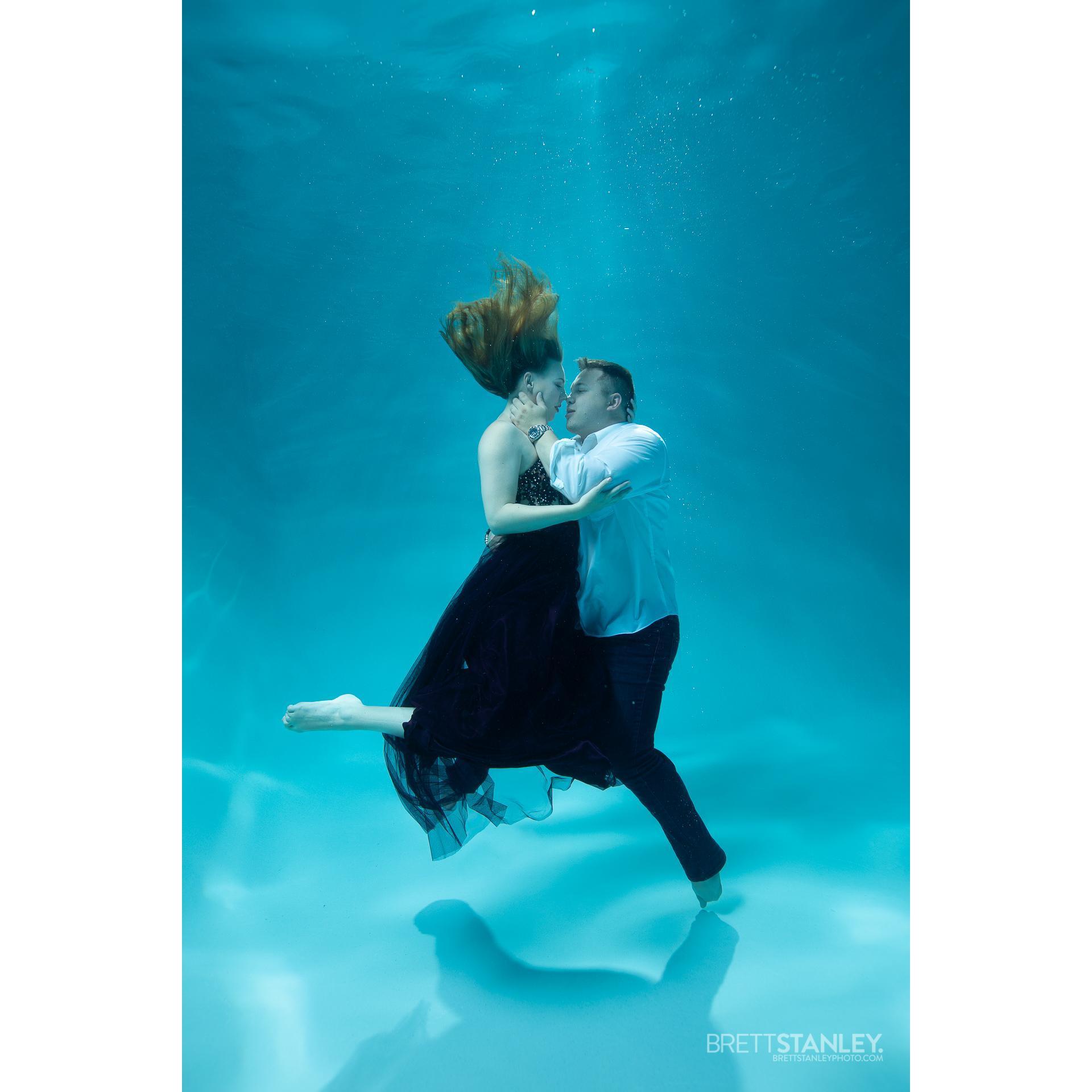Here's shot from the underwater photoshoot he gave me as a 26th birthday present.
