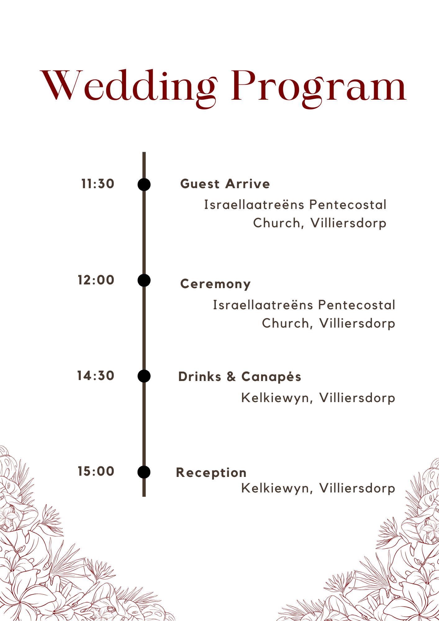 The Wedding Website of Ash-Lee Plaatjies and Dahlin Davids