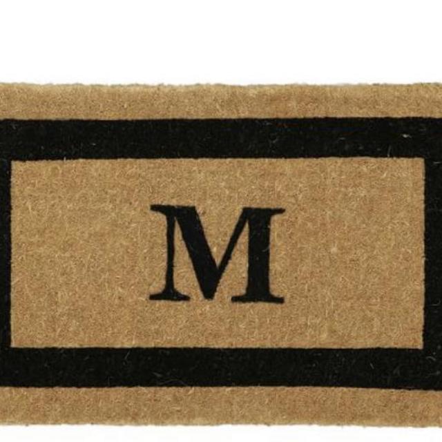 Personalized Doormat- 22x36” Letter “R”
