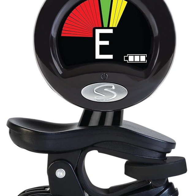 Snark Rechargeable Chromatic, USB SN5X Clip-On Tuner for Guitar, Bass & Violin