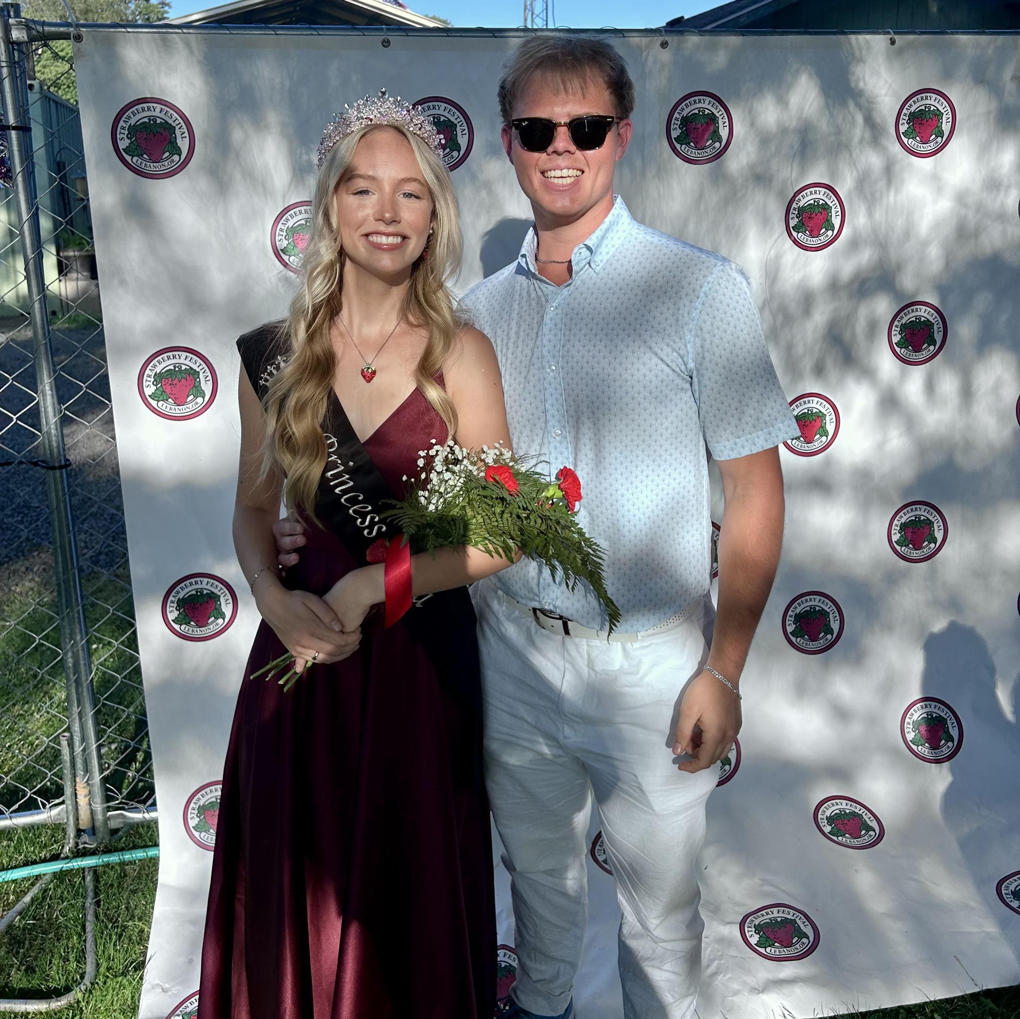 Fletcher was Stellas date to her last Strawberry Court event.