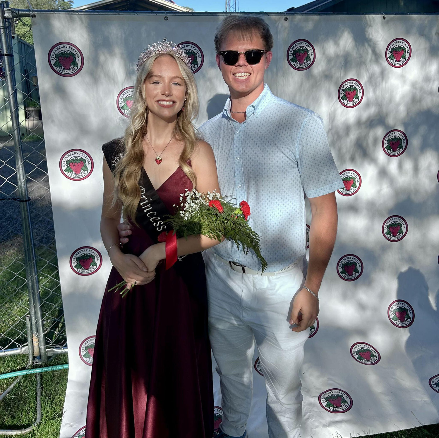 Fletcher was Stellas date to her last Strawberry Court event.