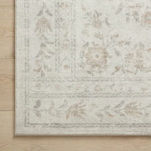 Rifle Paper Co. x Loloi Courtyard Yellow / Multi Area Rug feat. CloudPile