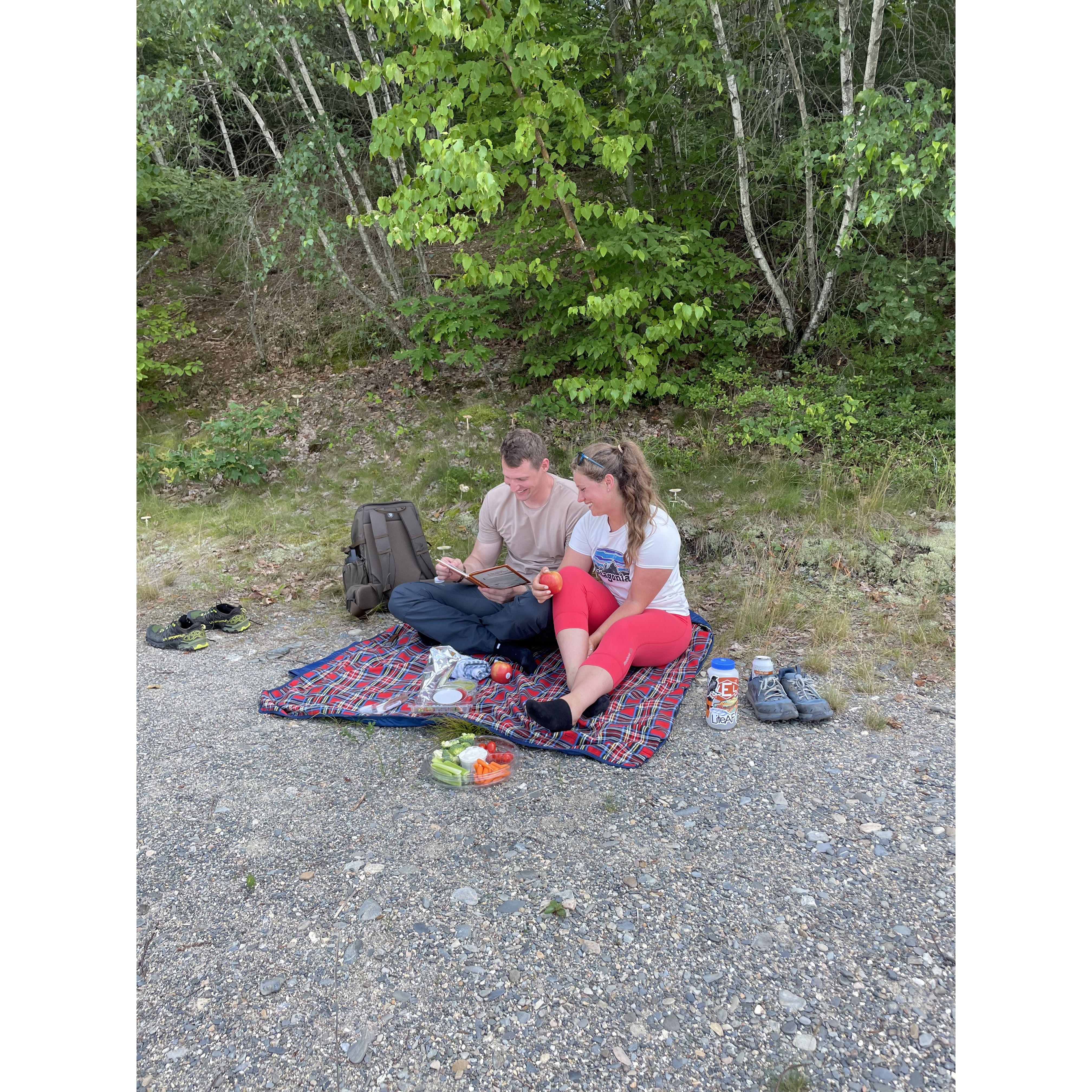 Our second first date - July 8th, 2023. A group walked by, and 5 minutes later someone came back and asked "I feel like I'm supposed to take a photo for you, this feels special". She was RIGHT.