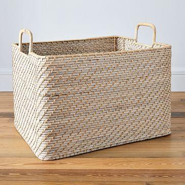 Modern-Weave Oversized Storage Bin