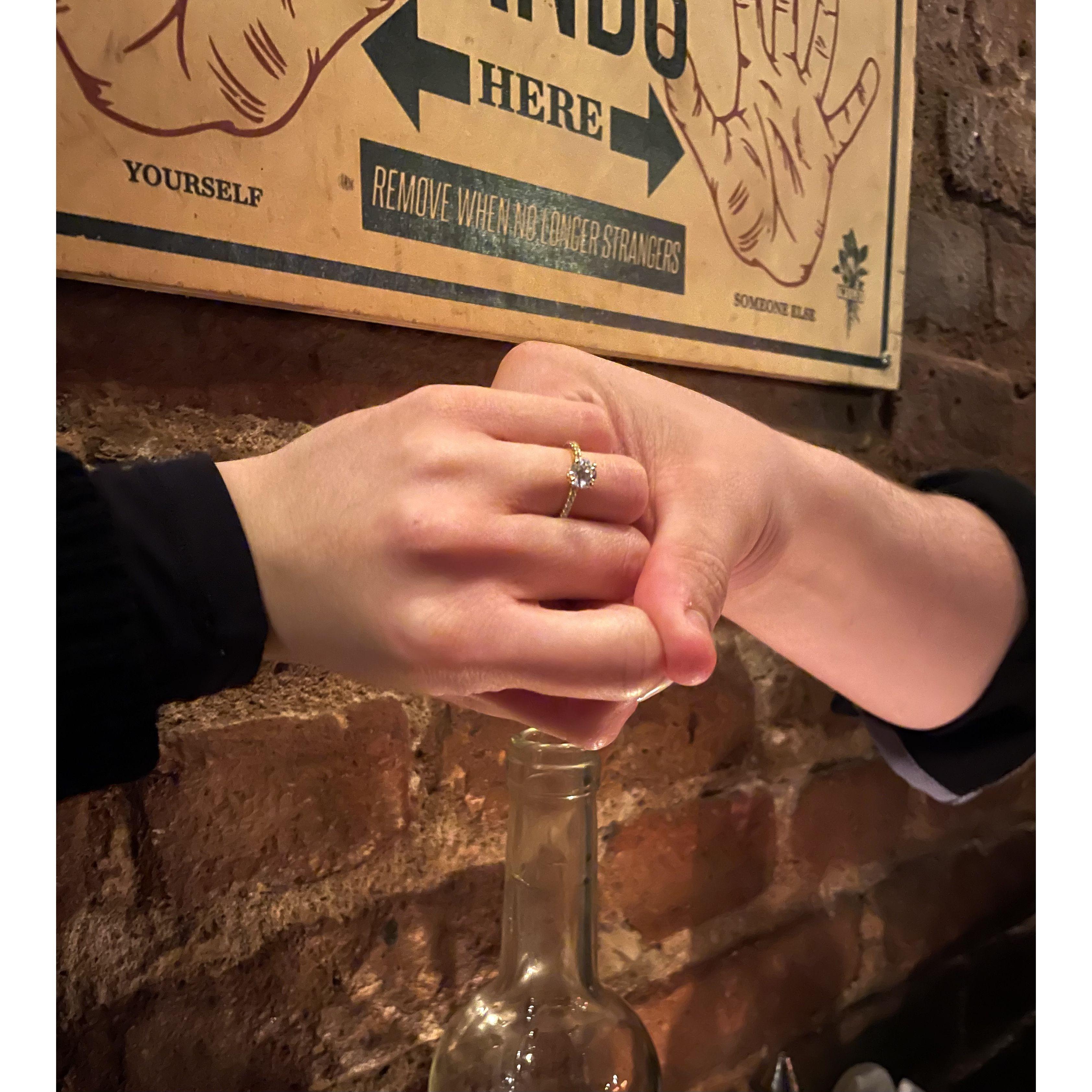 I said yes!