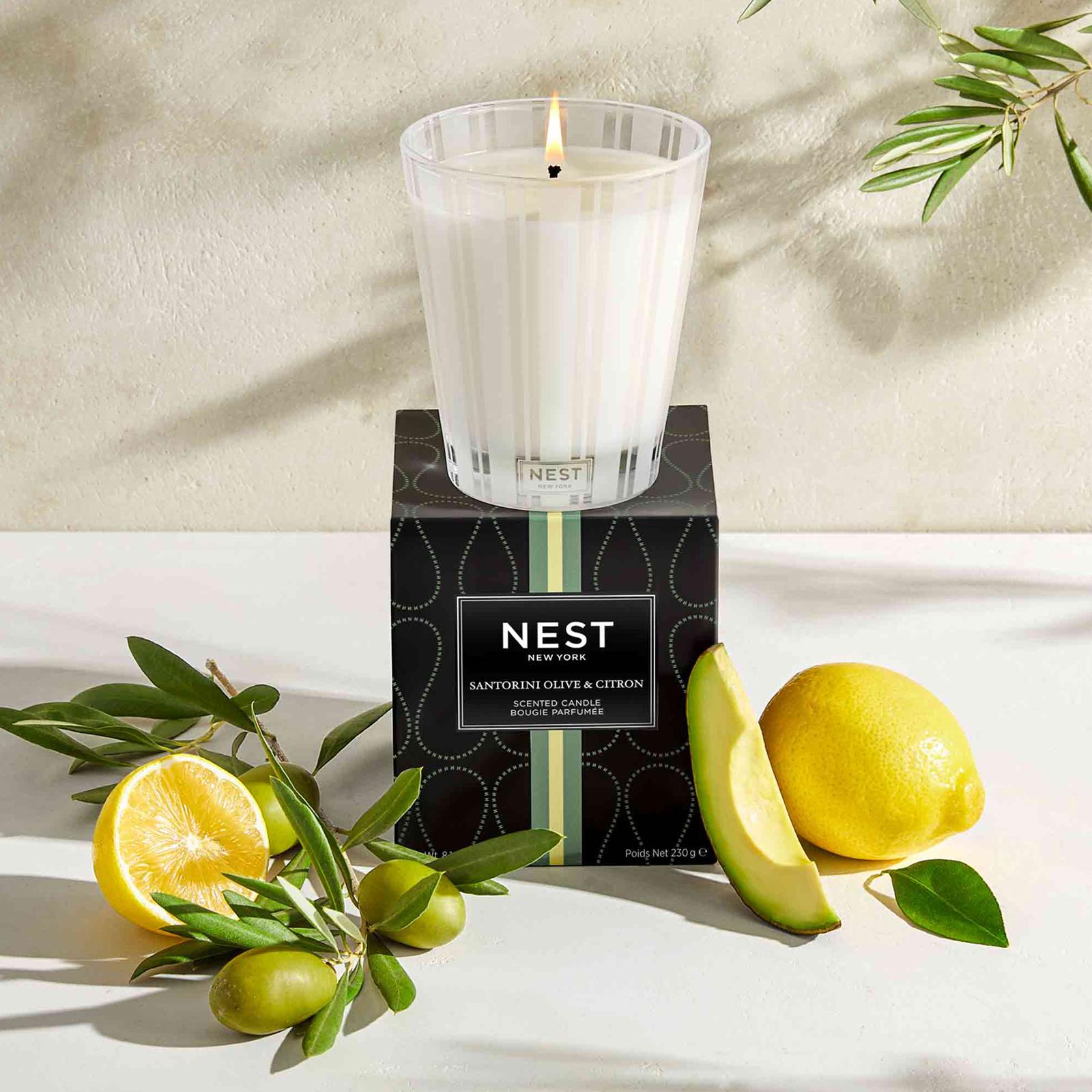 NEST Fragrances, Santorini Olive & Citron Classic Candle | Zola