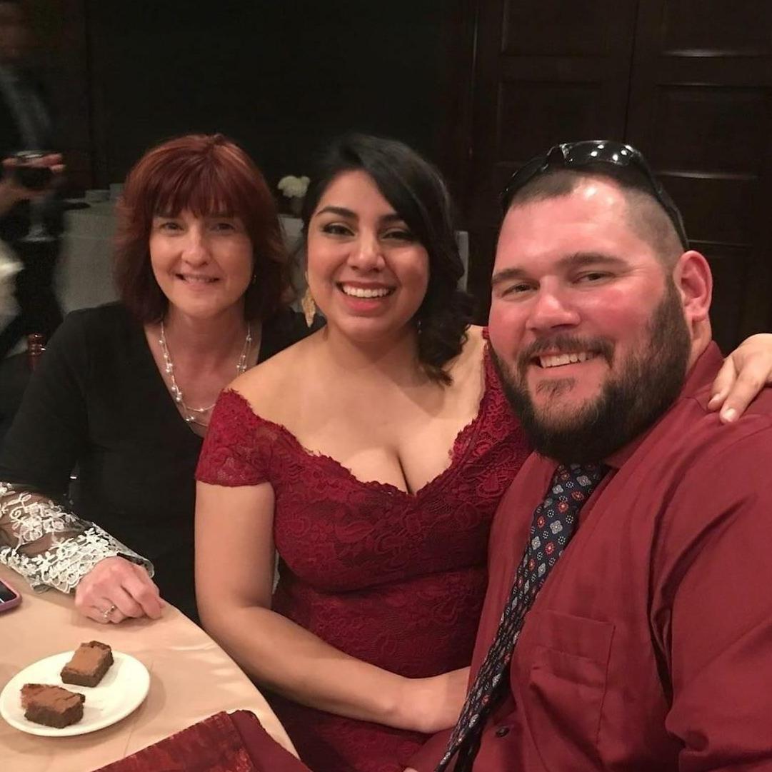 Dental school grad party with Dawn!