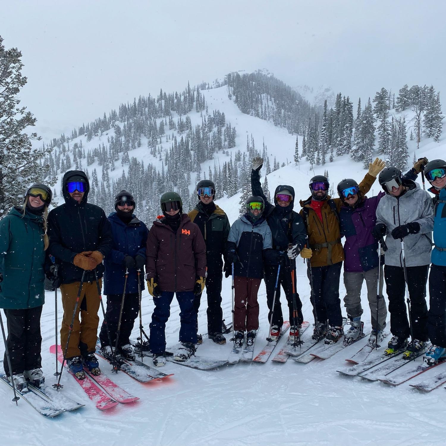 Ski friends!