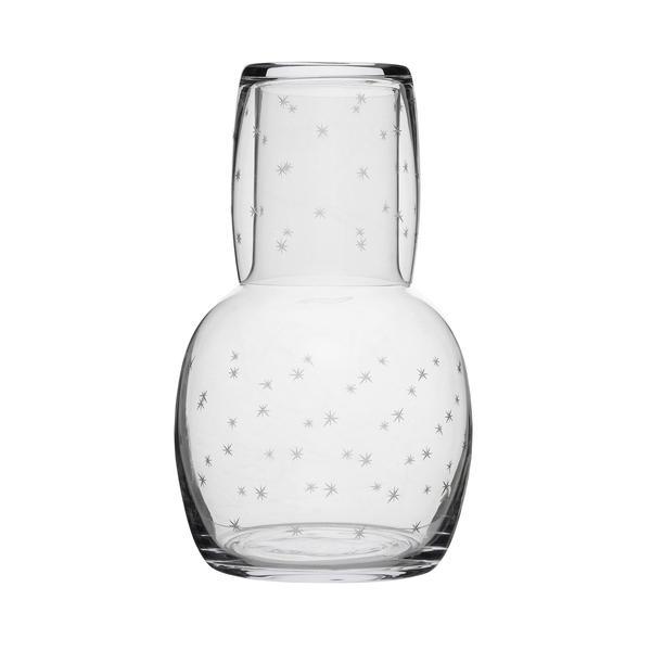 A Carafe Set with Stars Design