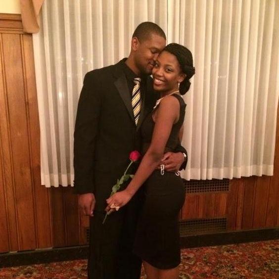 Our first photo together!