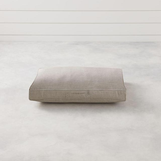 Sunbrella Indoor/Outdoor Pet Bed, Cast Heather Gray, Small
