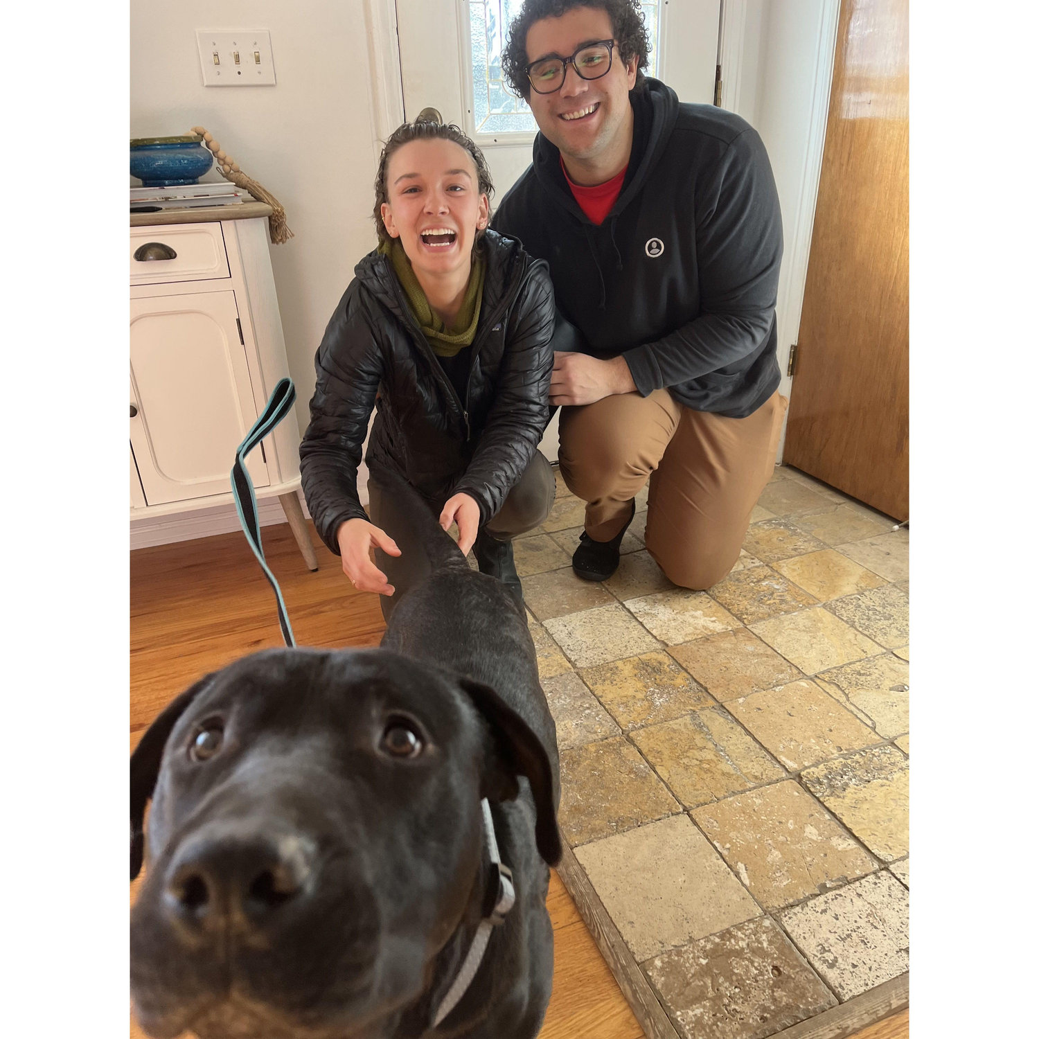 Adopting our boy Clyde - December 2022
