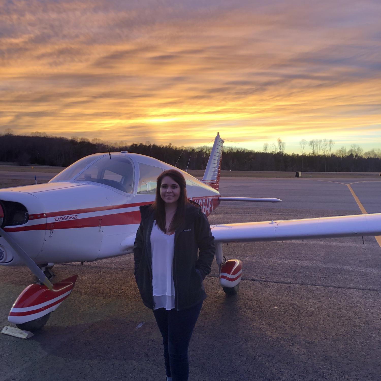 Our 1st time flying together! 3/16/19