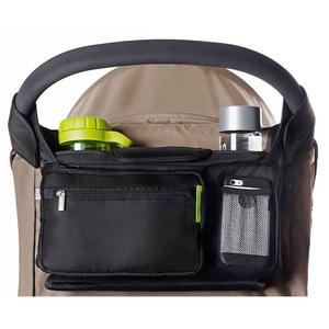 BEST STROLLER ORGANIZER for Smart Moms, Premium Deep Cup Holders, Extra-Large Storage Space for iPhones, Wallets, Diapers, Books, Toys, & iPads, The...