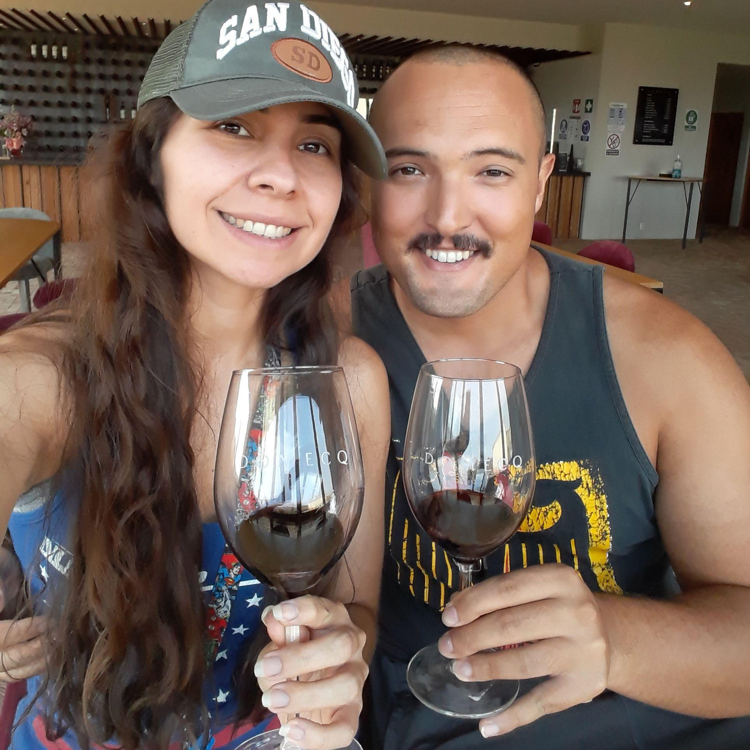 More wine tasting, yeah, she likes wine