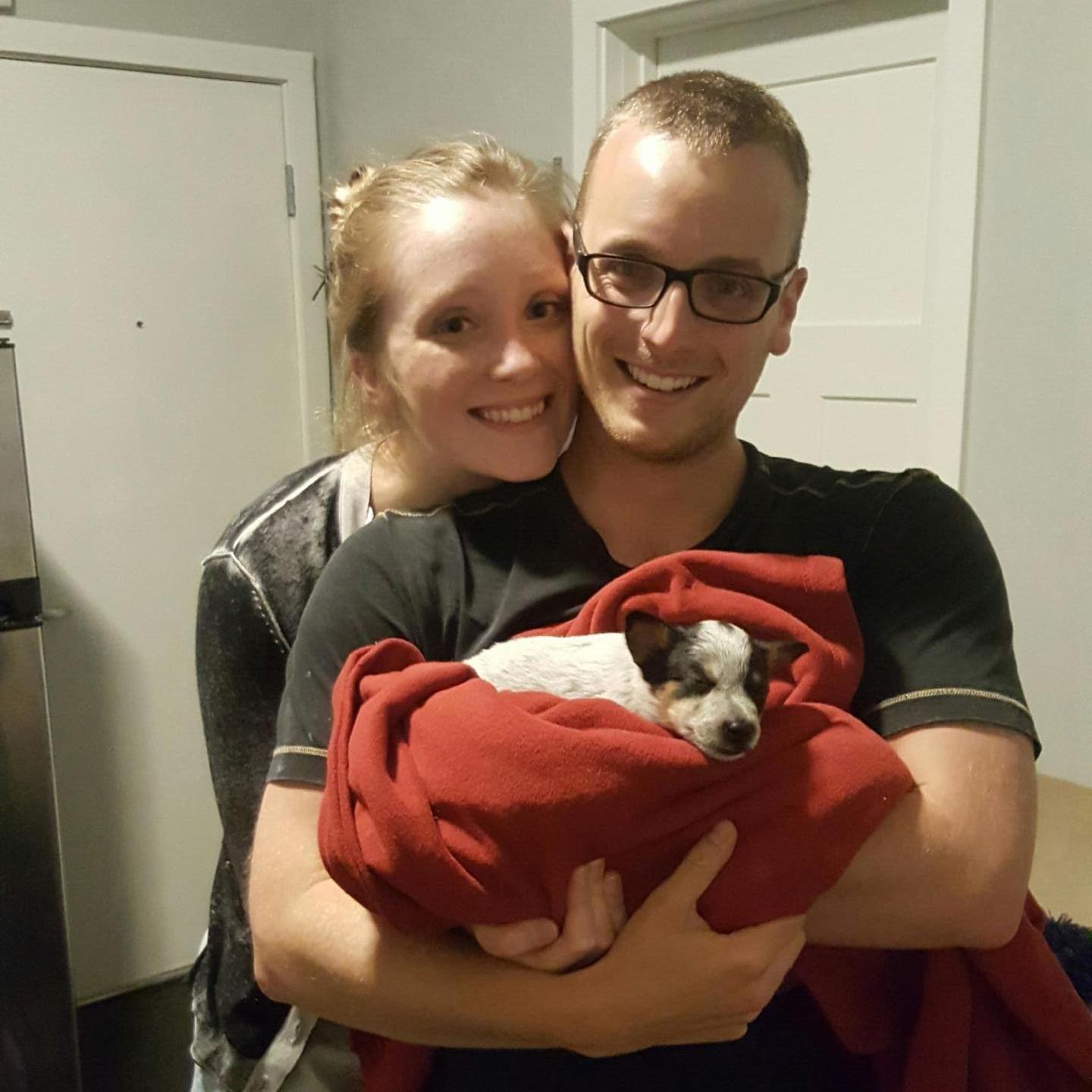 Meru's first day home, 2016