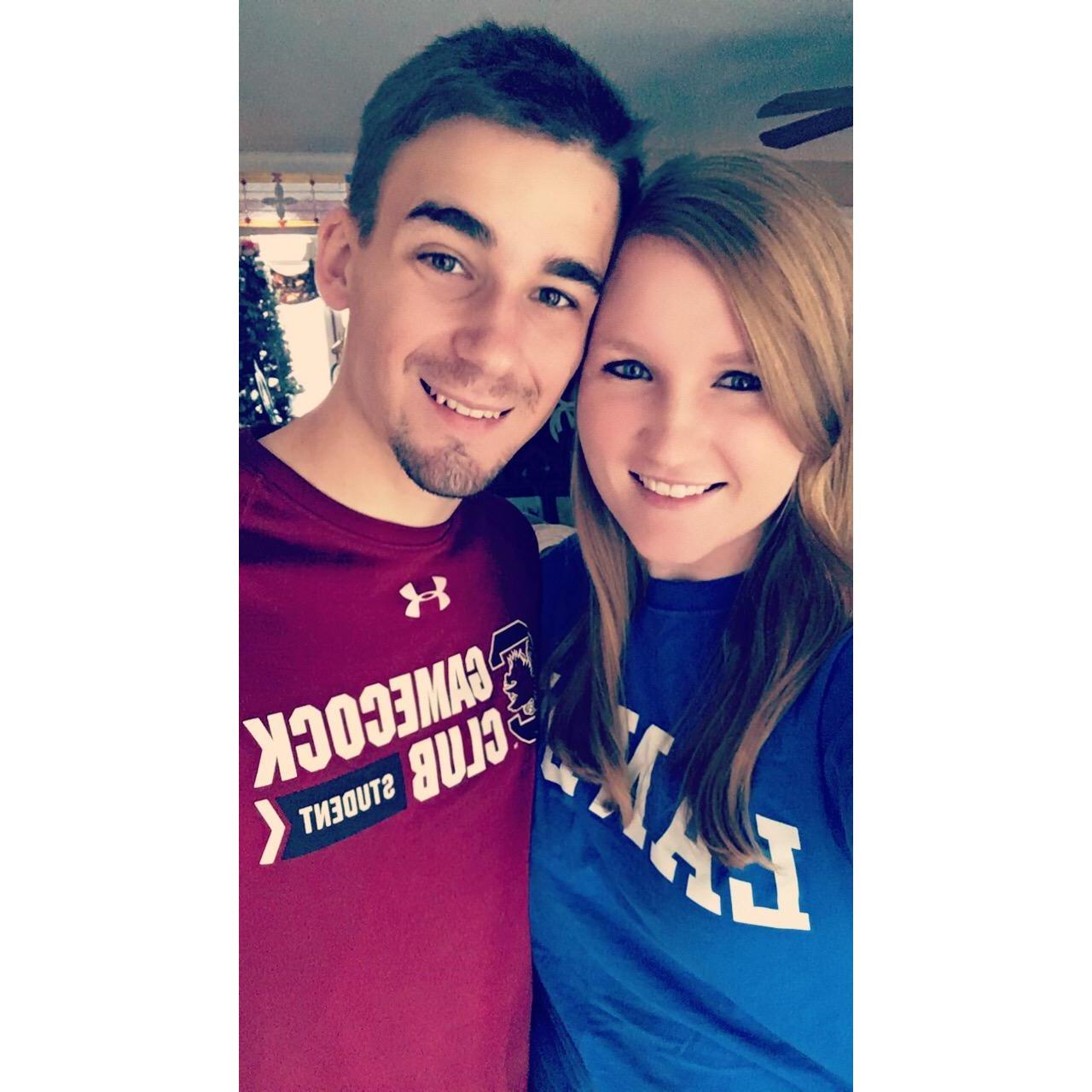 Lander vs USC basketball game!