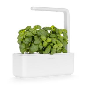 Click & Grow Smart Garden 3 Indoor Gardening Kit (Includes Basil Capsules), White